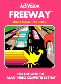Freeway Atari 2600  box art